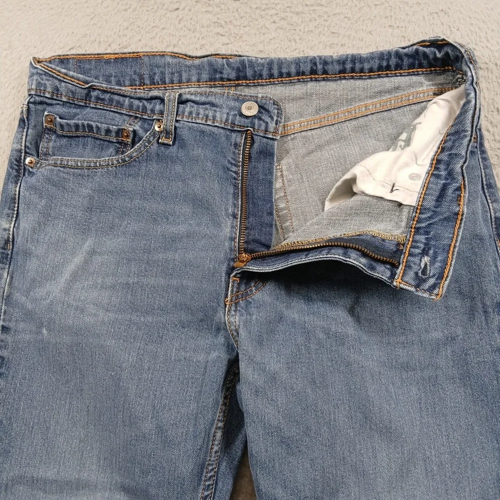 Levi's 511 Slim Fit Jeans‎ Mens 36x29 Medium Wash Blue Denim 04511-1907